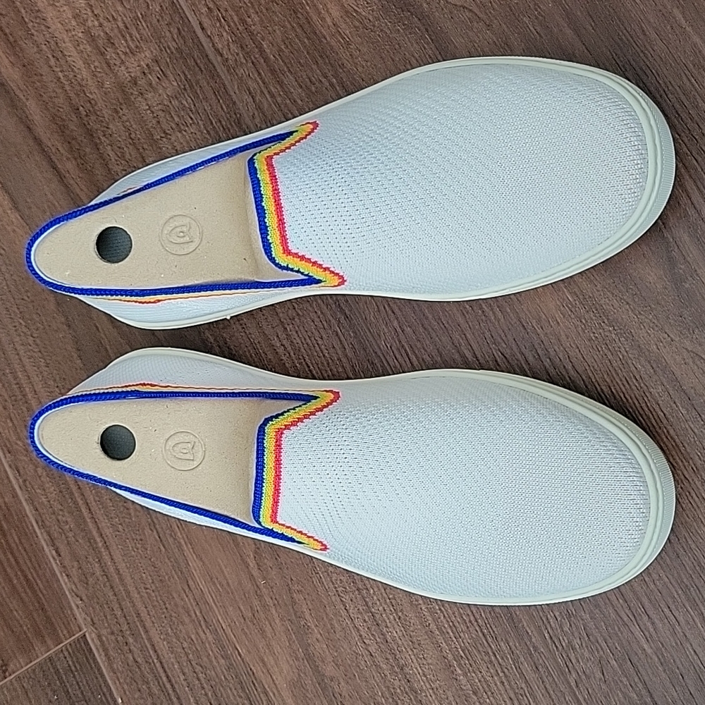 Rothy's Rainbow Slip On Sneakers
